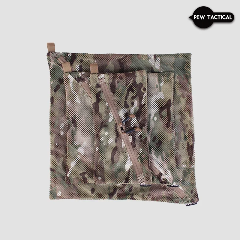Pew Bolsa de almacenamiento táctica de malla para Airsoft y viaje - imagen 2
