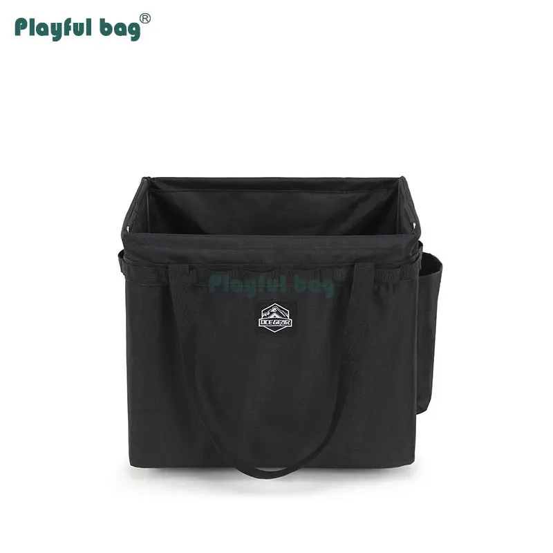 Bolsa de marco para acampar al aire libre, caja de herramientas plegable portátil, vajilla de viaje, lámpara de iluminación, bolsa de almacenamiento, equipo de Camping, AVA77 - imagen 5