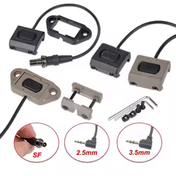 Linterna táctica Surefire M600 M300, interruptor remoto de presión DBAL A2 PEQ 15, armas de Rifle, Control de luz, Mlok Keymod, riel de 20mm