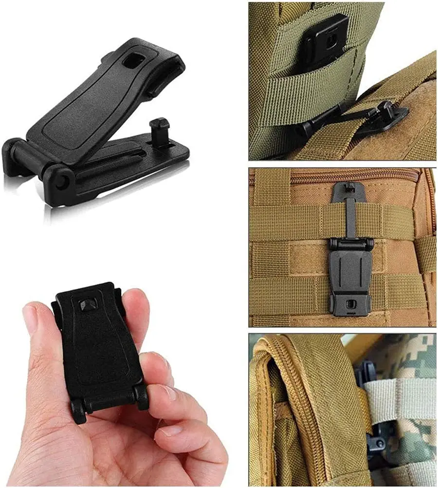 Accesorios para arnés de mochila con anilla D y cierre rápido - imagen 2