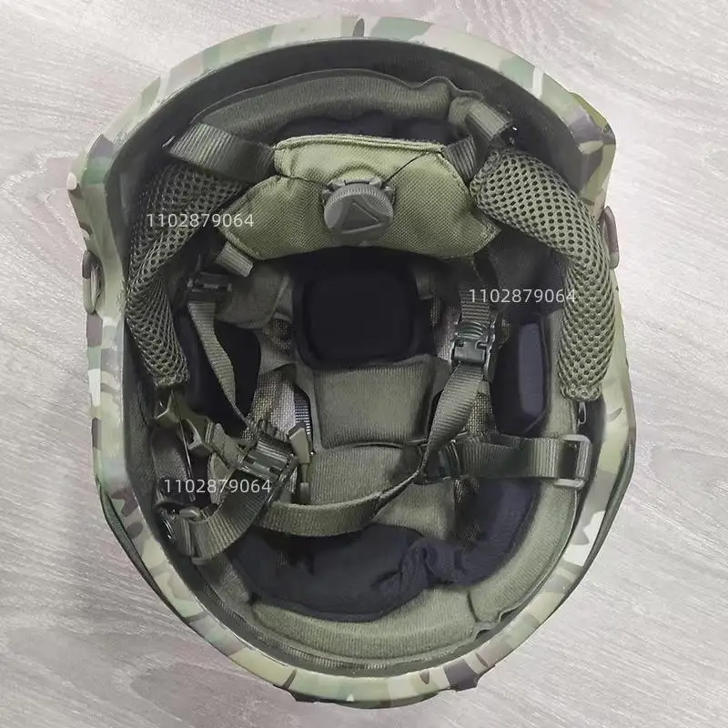 Casco a prueba de balas ACH casco táctico de corte alto MC camuflaje 100% aramida kevlar Core ejército NIJ IIIA.44 casco balístico - imagen 5