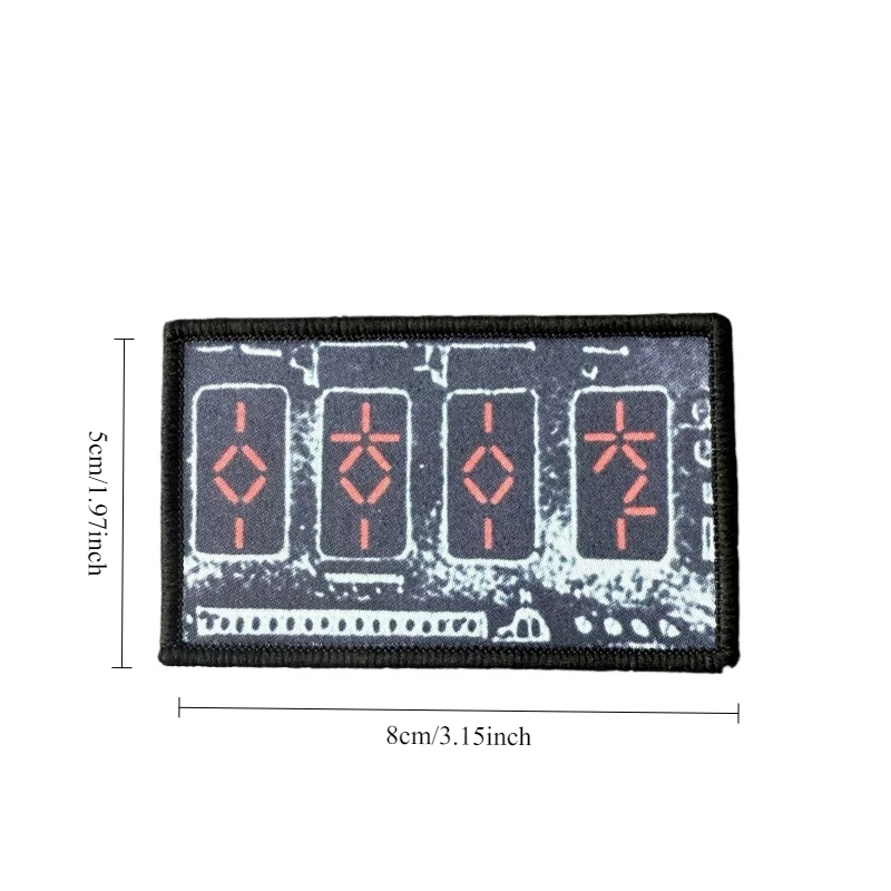 Dispositivo de extracción automática, parche táctico, insignia de moral con gancho y bucle, brazalete militar, mochila, decoración de ropa - imagen 5
