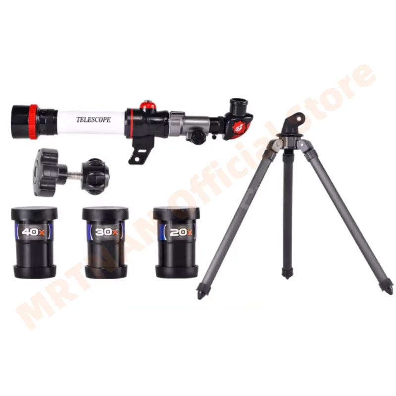 Telescopio astronómico profesional HD de gran aumento para niños y estudiantes, binoculares Monocular de doble uso para observación de estrellas y enseñanza