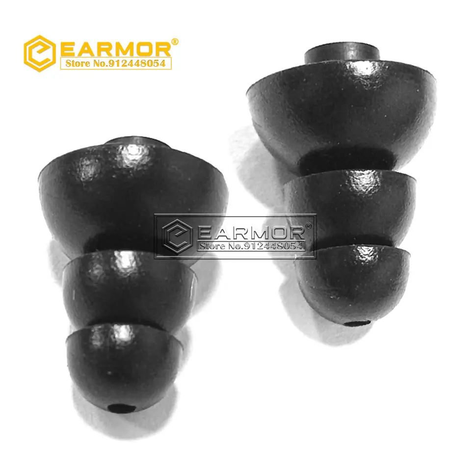 EARMOR-tapones para los oídos de repuesto de silicona, accesorios para M20 y M20T, tapa para auriculares internos de silicona de tres capas - imagen 2
