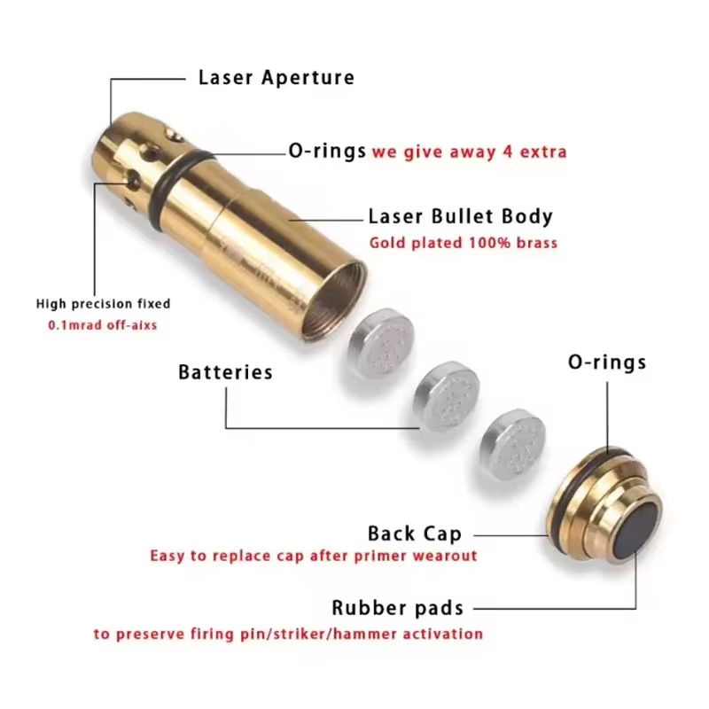 G-Sight Bullet láser de entrenamiento táctico para tiro seco - imagen 3
