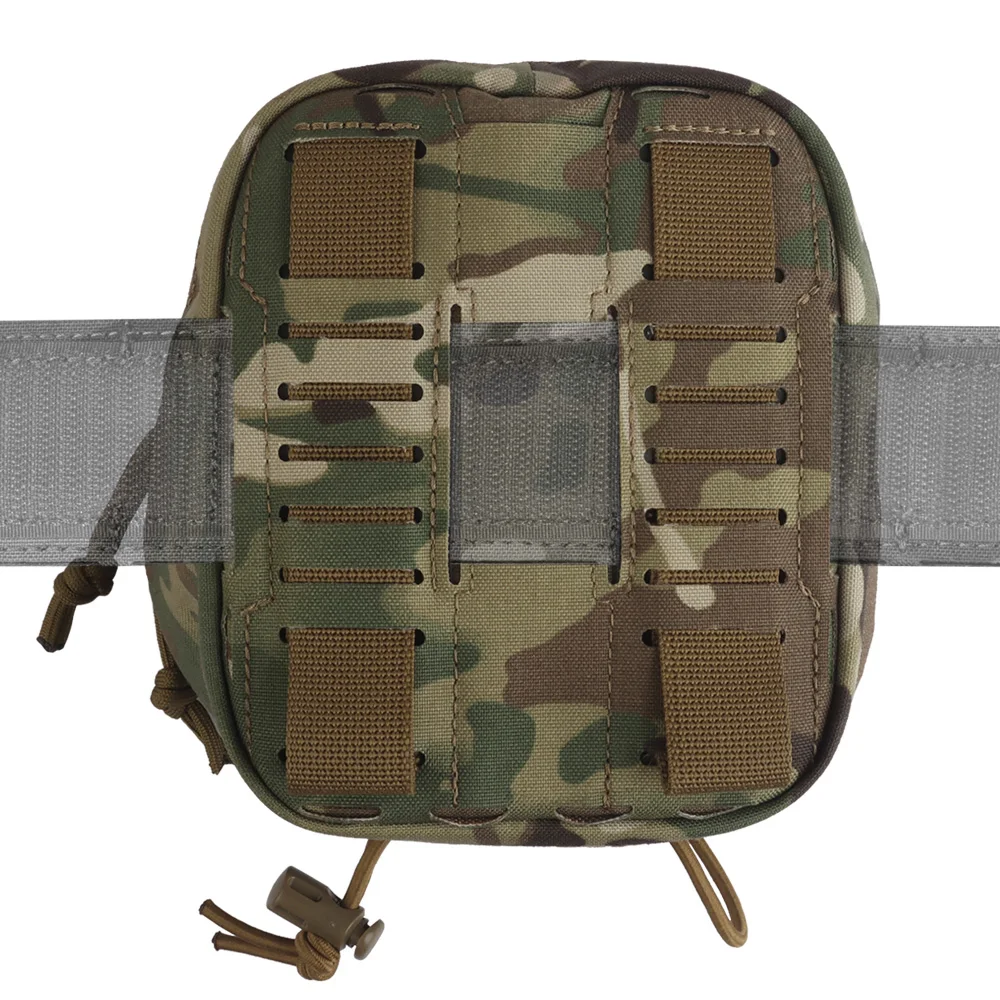 Bolsa táctica AG de uso General, chaleco de caza MOLLE, portador de placa, montaje para deportes al aire libre, bolsa de almacenamiento de artículos diversos para entrenamiento Airsoft - imagen 5