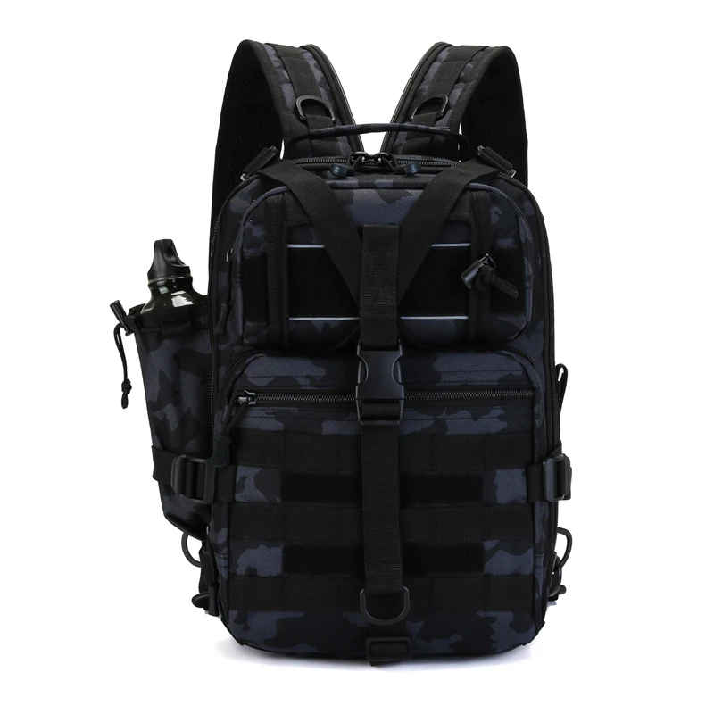 Mochila táctica multifuncional de pesca con sistema MOLLE - imagen 3