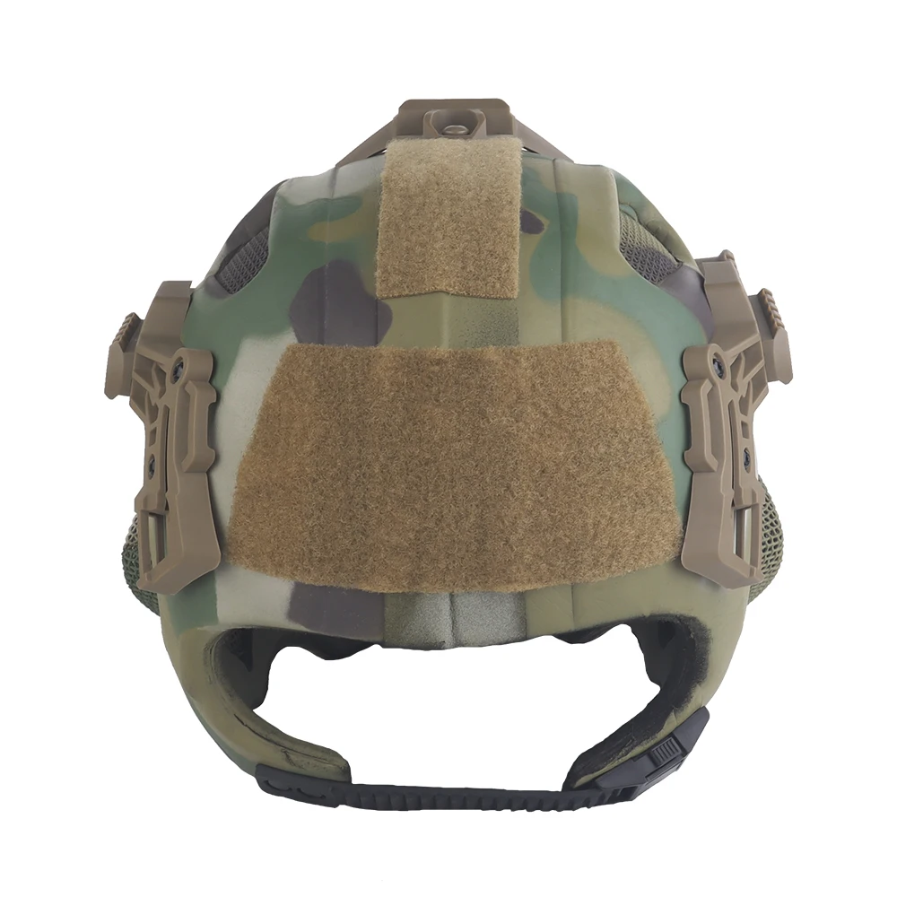 Casco táctico de protección completa, máscara de malla de acero, diseño ajustable, deportes al aire libre, caza, tiro, casco Airsoft, equipo de juegos CS - imagen 3