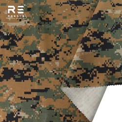 Tela camuflaje digital americano ripstop – Táctica resistente transpirable