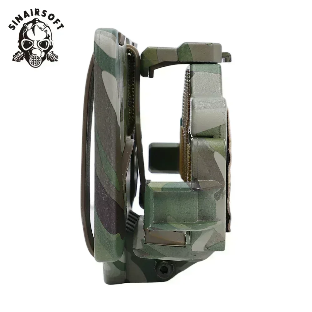 SINAIRSOFT-soporte táctico multiusos para teléfono, tablero de navegación plegado MOLLE, soporte para navegador de teléfono móvil, chaleco de caza - imagen 3