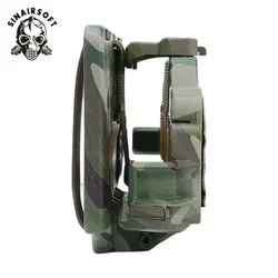 SINAIRSOFT Funda MOLLE teléfono táctico antichoque - Plegable