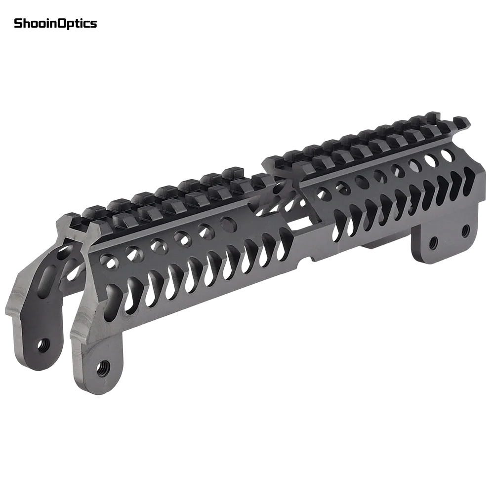 AK Quad riel Picatinny táctico de aluminio longitud completa - imagen 3