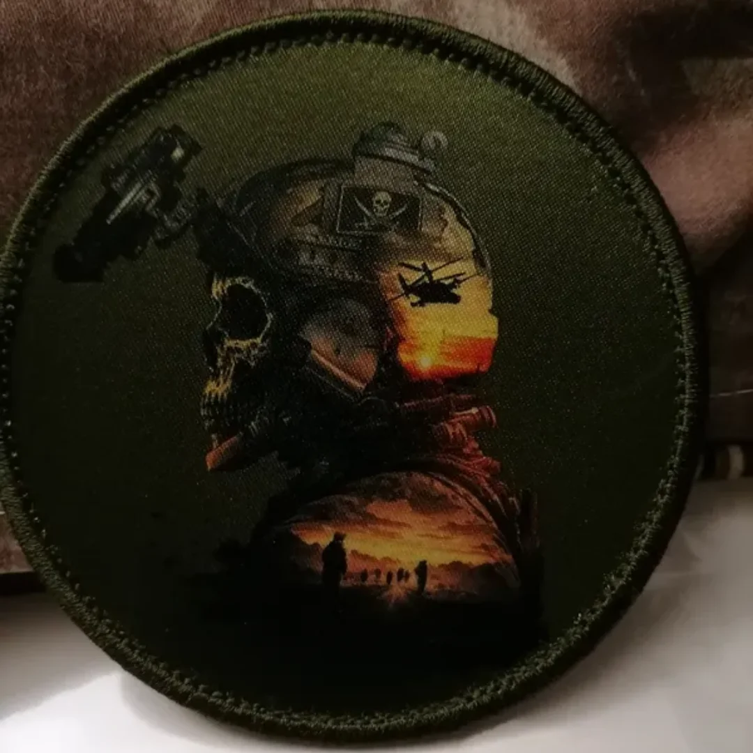 Parche táctico de "Rusia y flashbek", parches de Velcro impresos, insignia militar del ejército de Rusia, brazalete, pegatinas de mochila - imagen 5