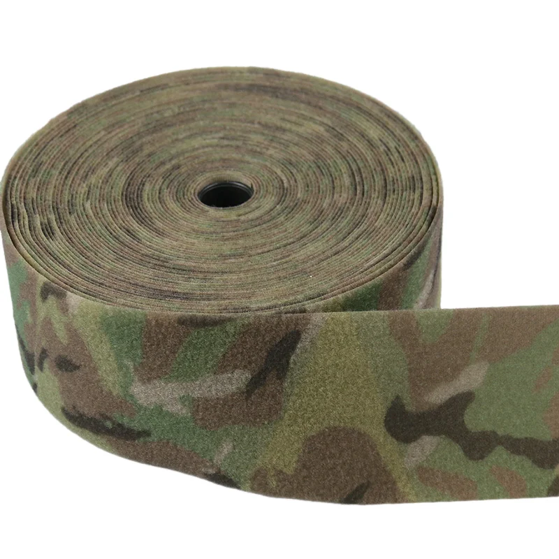 MC camuflaje cara de lana mágica sin tira adhesiva, ropa, mochila, cubierta de casco, chaleco táctico, 10cm - imagen 4