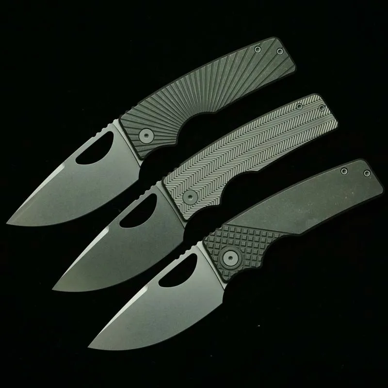 LEMIFSHE OZ Rosie XL cuchillo plegable EDC de titanio para aire libre - imagen 2
