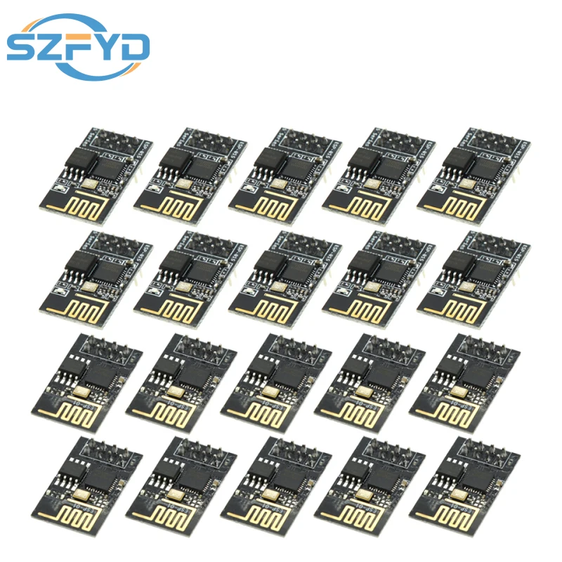 1/5/10 Uds ESP-01 versión mejorada ESP-01S ESP8266 serie WIFI modelo autenticidad garantizada Placa de modelo de Internet para Arduino