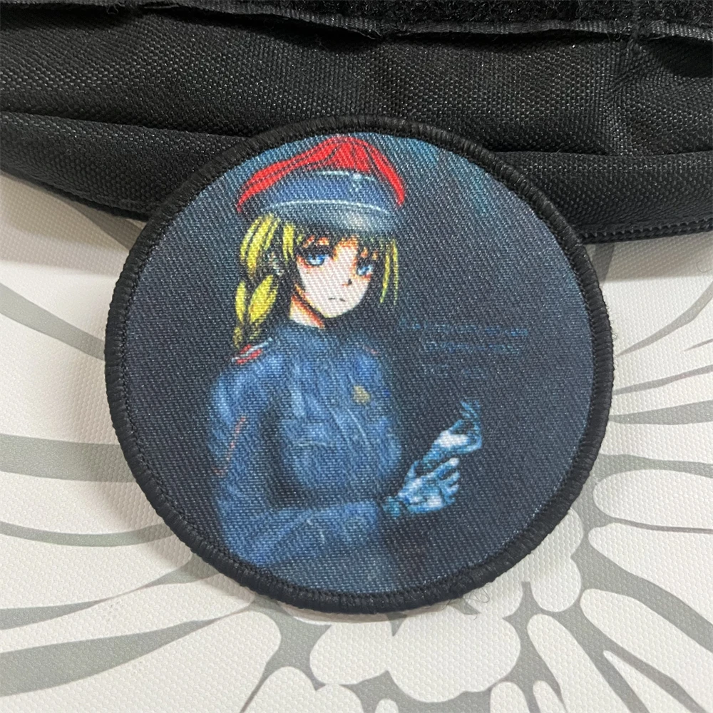 Kornilov equipo de asalto Chevron chica táctica insignia de moral parches ejército militar brazalete impreso gancho y bucle mochila pegatina - imagen 5