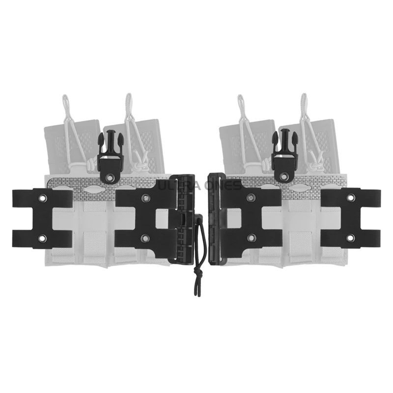 Conjunto de aparejo de pecho para caza al aire libre, chaleco Modular multifunción que se adapta a accesorios MOLLE, aparejo deportivo táctico para Paintball Airsoft - imagen 3