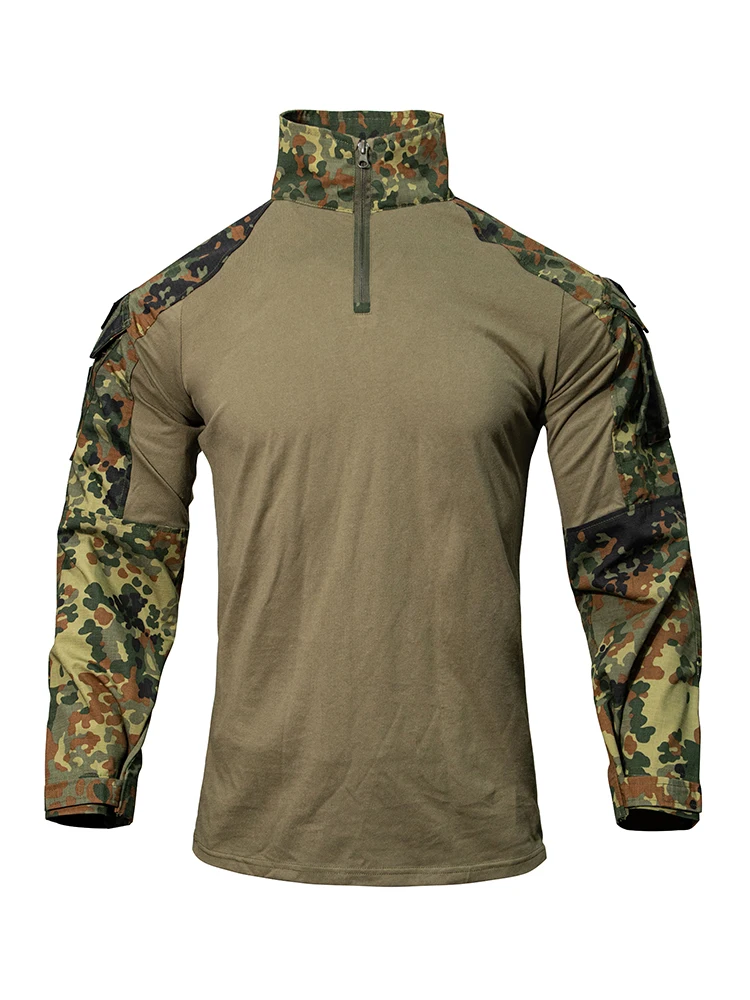 Alemania Ksk escuadrón táctico De Spot camuflaje ropa De rana G3 Tops chaqueta al aire libre tamaño grande suelta - imagen 3