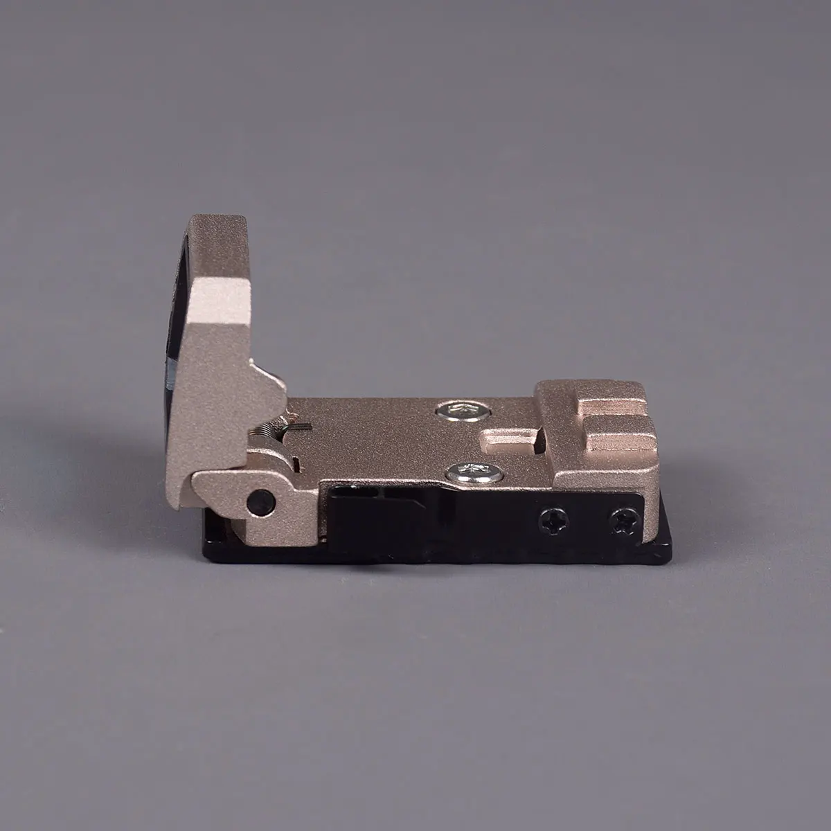 Mira de punto rojo plegable, mira réflex táctica con tapa, montaje de alcance RMRS para pistola AR15 M4 Glock MOS, herramientas de caza - imagen 4