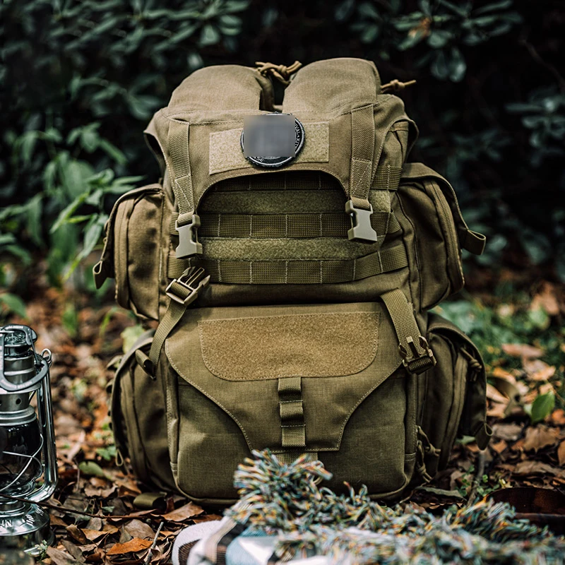 Mochila de gran capacidad para equipo de camping para viajes al aire libre para hombres - imagen 4