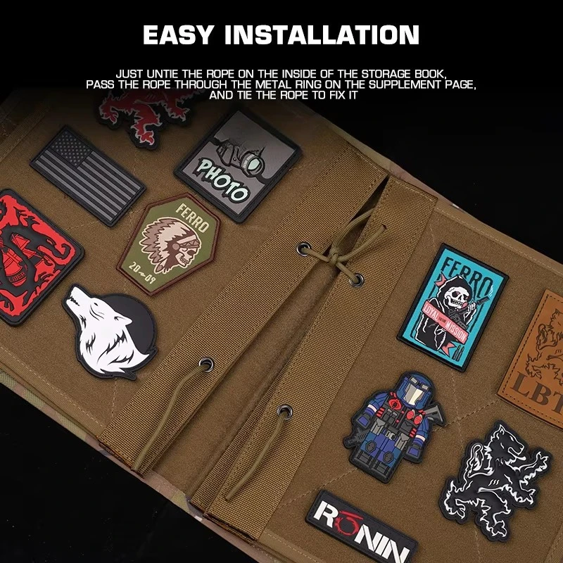 Libro de almacenamiento de brazalete mágico con bucle de doble cara, página suplementaria, 2 uds. - imagen 4