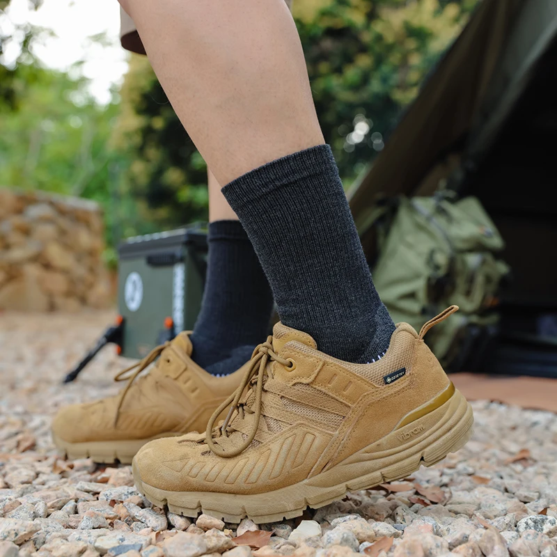 MAUHOSO Calcetines de lana merino para hombre, calcetines suaves para atletismo, correr, senderismo, ciclismo - imagen 4