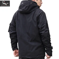 G8 Chaqueta táctica impermeable forro polar – Parka térmica para hombre