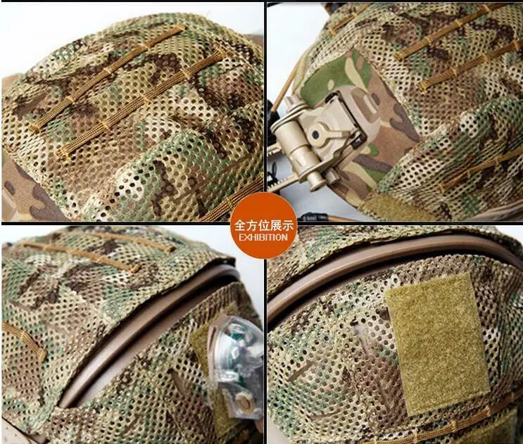 Funda táctica para casco (camuflaje) para casco AF AirFrame - imagen 5