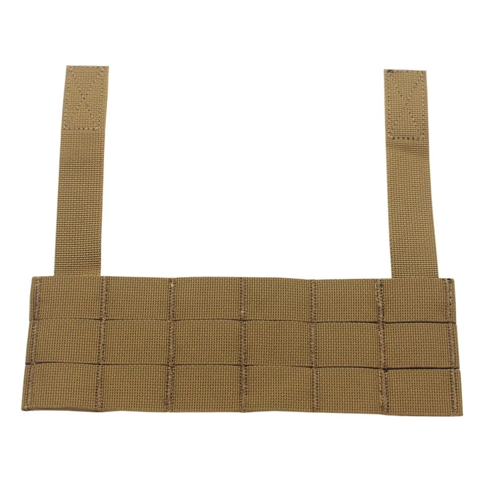 Placa de expansión MOLLE de aparejo de pecho táctico, Panel Molle de puente EUD para caza, accesorios de chaleco Airsoft D3CRM D3CRX - imagen 4