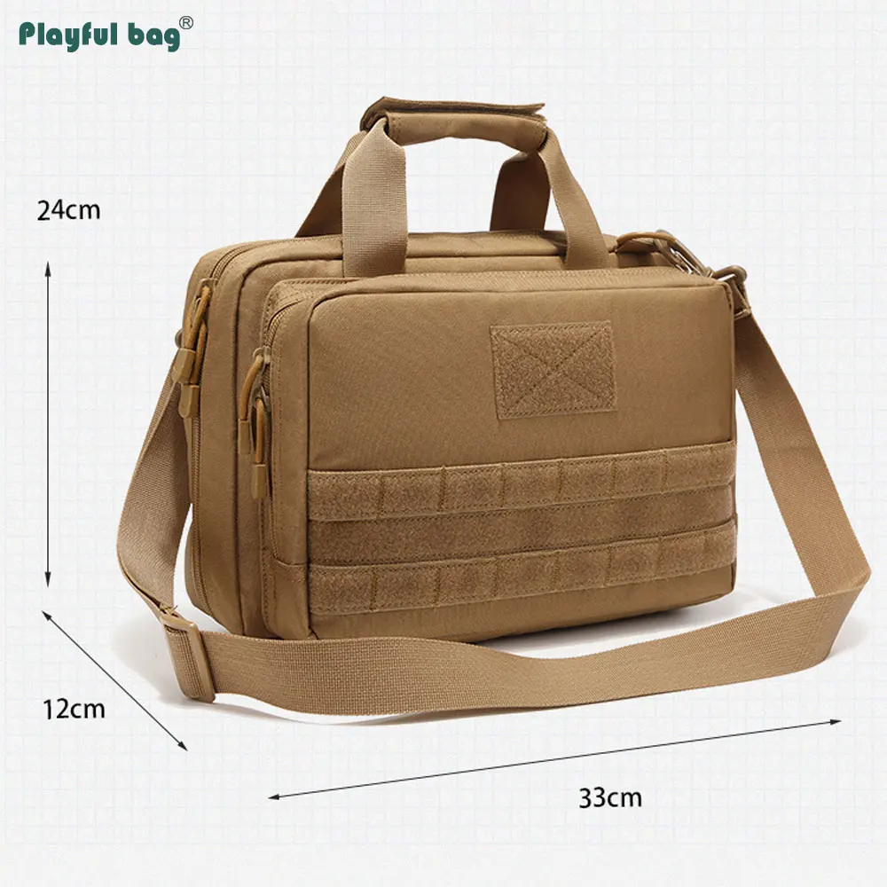 Bolso grande de hombro táctico, paquete impermeable multifuncional de gran capacidad, bolsa para documentos al aire libre AVA269 - imagen 4