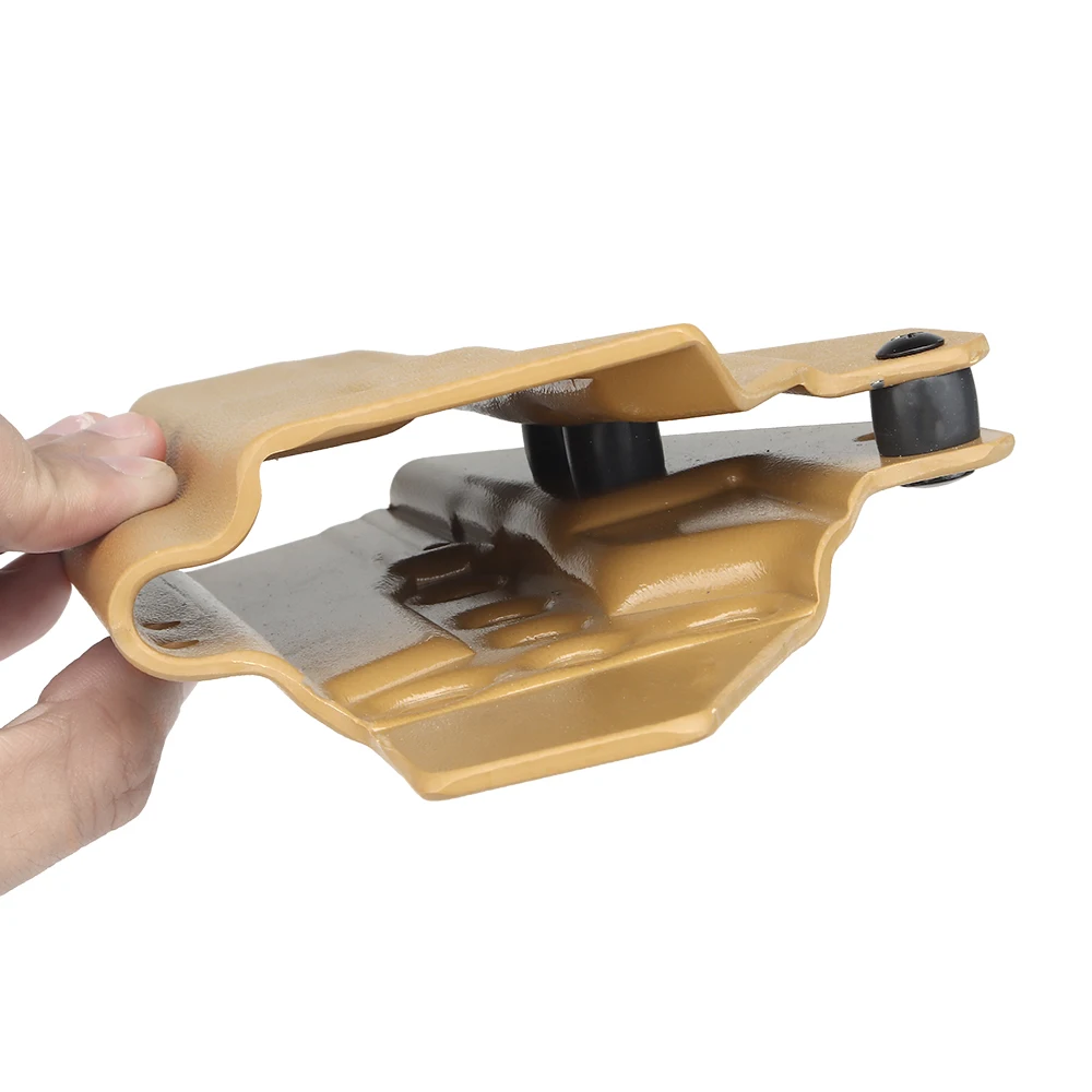 Funda para Glock 34, funda Airsoft de caza de liberación rápida, tiro táctico ligero, dibujo rápido - imagen 5