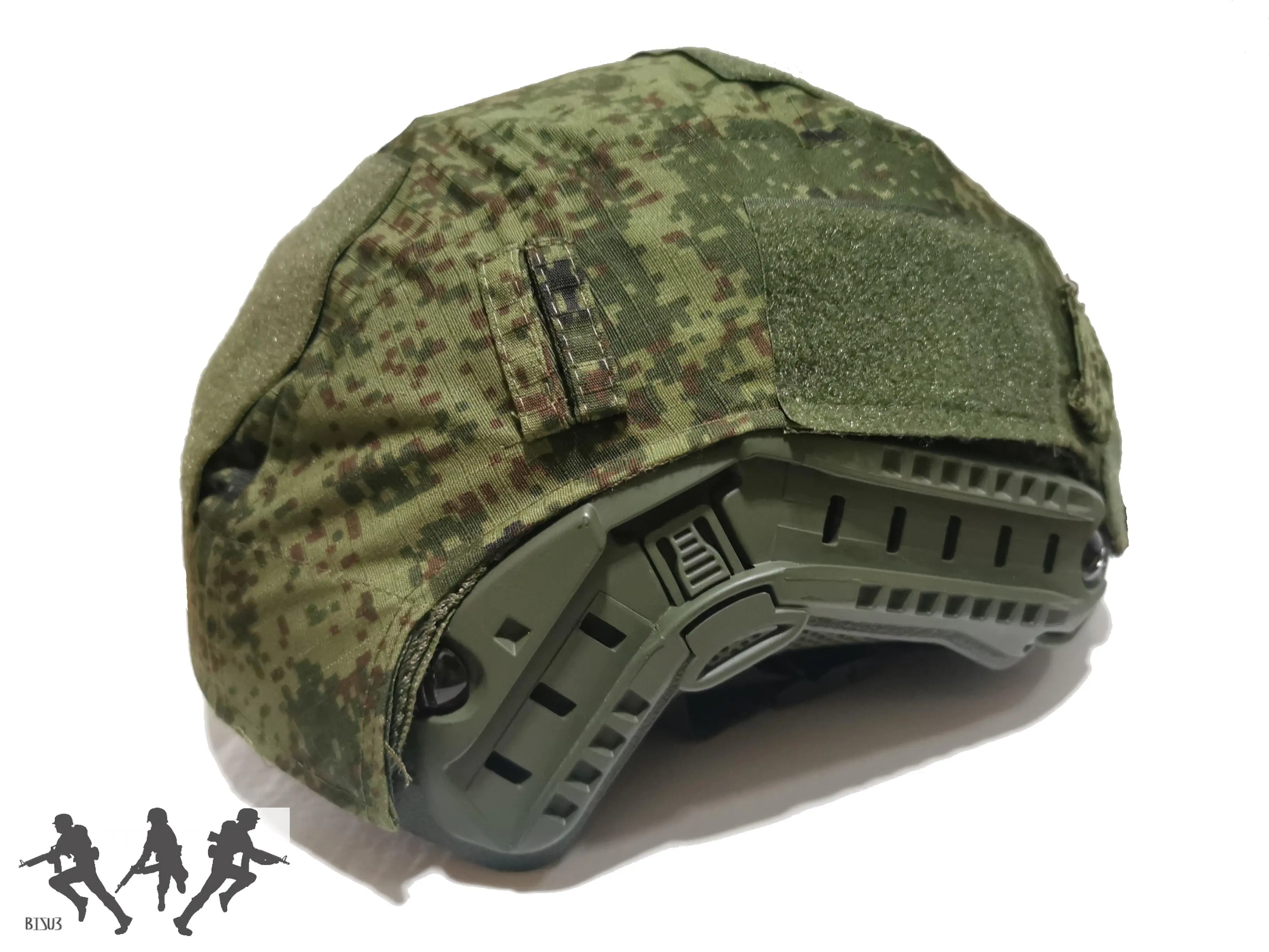 EMR ruso-cubierta de casco de camuflaje ATFG para hombre, paño con cordón para casco rápido, antiinfrarrojo - imagen 4