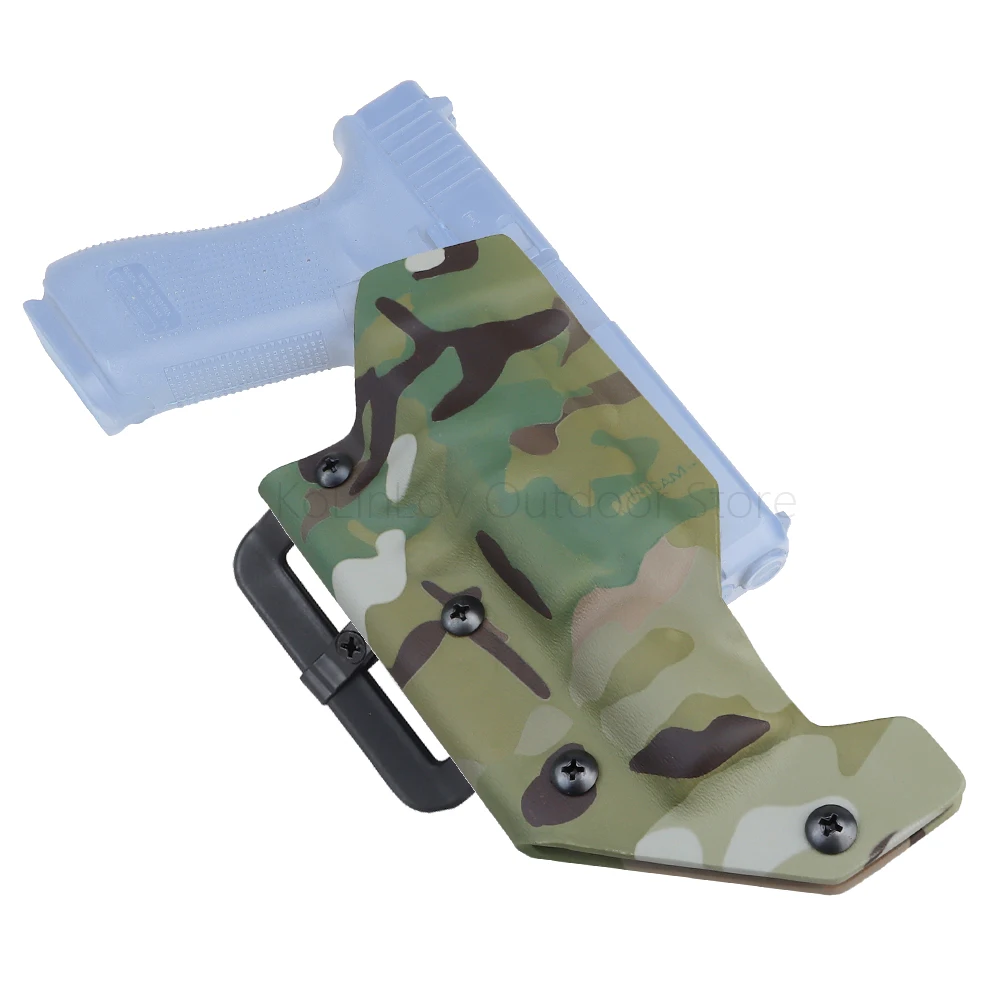 Kydex-fundas para Airsoft de caza con linterna táctica X300/X300U-A, funda de liberación rápida, Material Beretta CZP FN HK SIG S & W - imagen 2