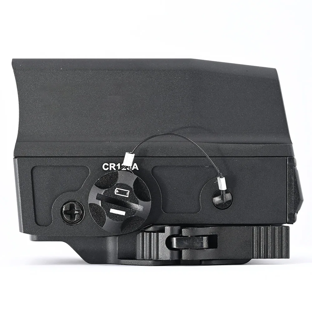 Colimador holográfico a prueba de golpes con punto rojo, soporte de riel de bloqueo rápido de 20mm para caza táctica y tiro al aire libre - imagen 2