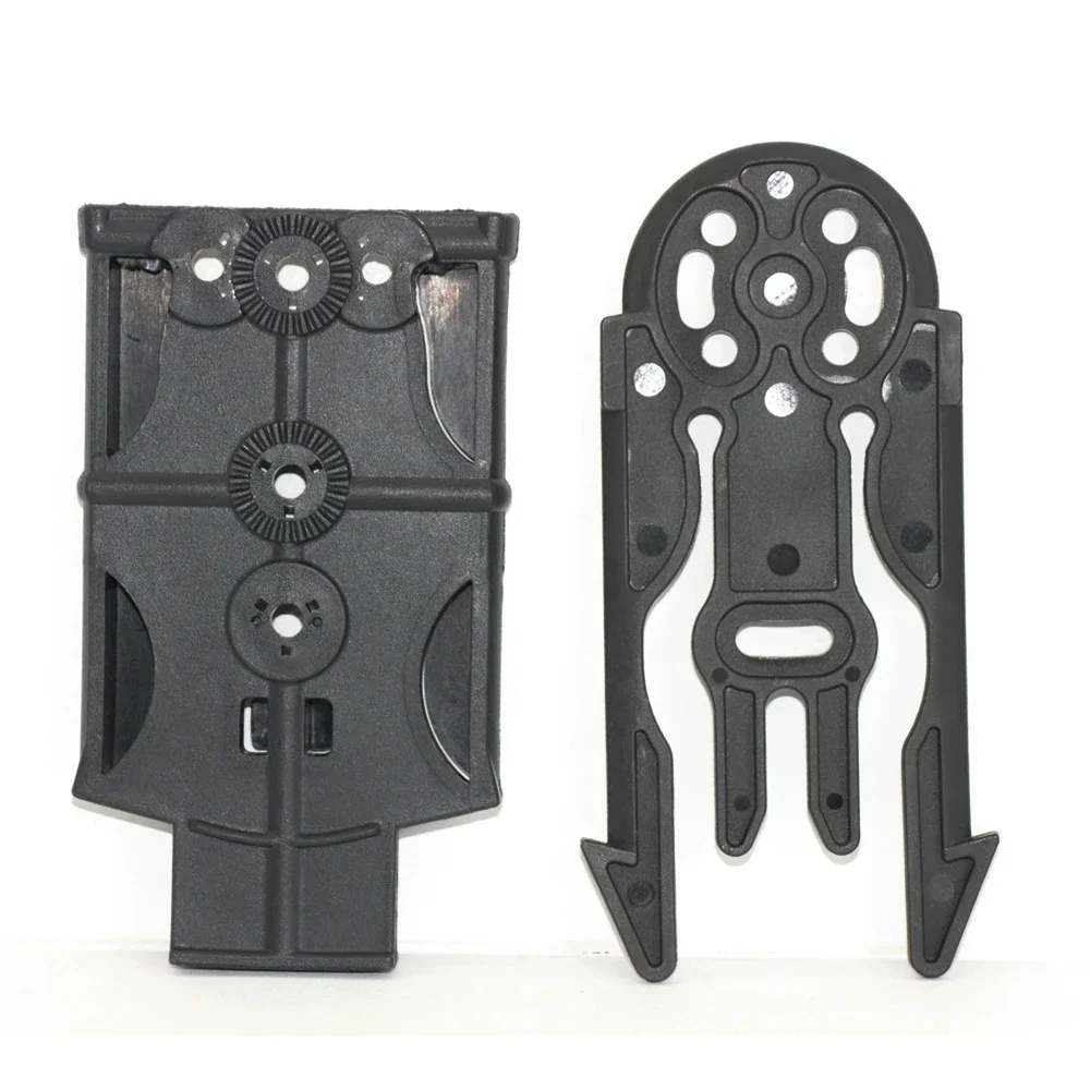 GL 17 /BT M9 P226 plataforma de cinturón de pistola QLS19 22 funda de cinturón de pistola funda MOLLE sistema de horquilla de bloqueo - imagen 4