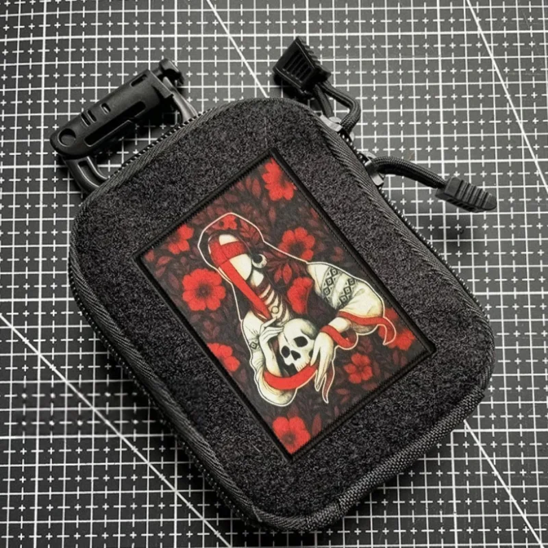 Tactische patch militaire moreel badge print klittenband rugzak kleding decoratieve accessoires sticker armband - imagen 3