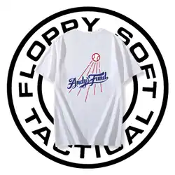 Camiseta militar Andys Fund con estampado Observaciones hacia adelante