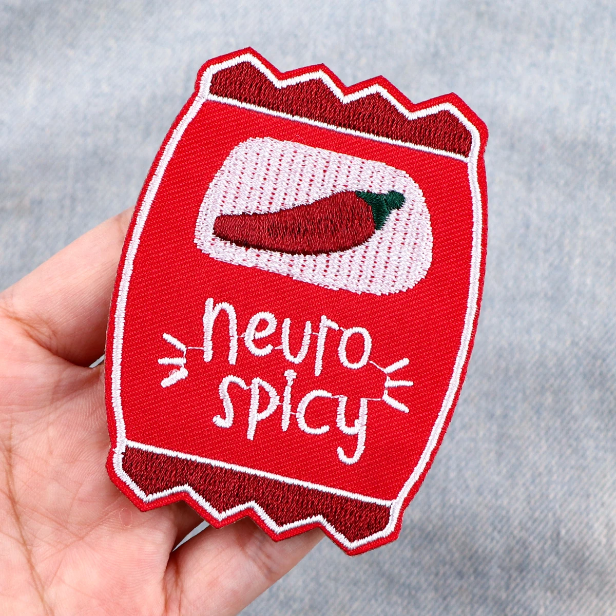 Parche con citas de pato divertidas, parches para planchar para ropa, pegatinas de gato lindo, parches bordados en ropa, rayas de ropa DIY - imagen 3