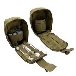 Bolsa táctica MOLLE de cintura 600D para primeros auxilios EDC