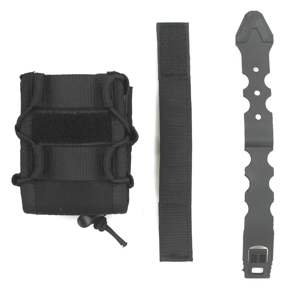 Multifunctional Molle Tactical Mag Pouch Handcuff Bag for Outdoor Hunting Open Top Adjustable Pouch - imagen 4