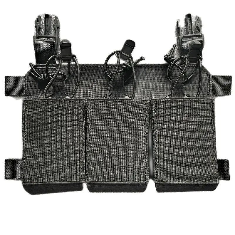 Bolsa triple para revistas, chaleco táctico para exteriores, 556 762 545 - imagen 4