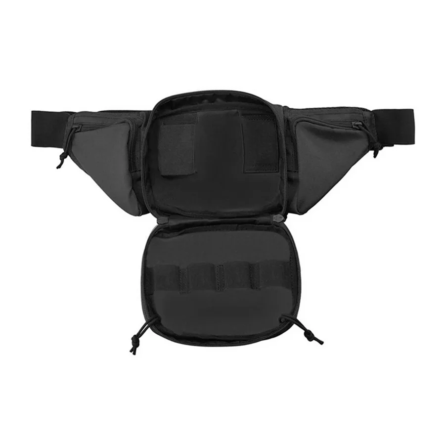 Nueva bolsa de fijación de cintura Invisible multifuncional para exteriores, bolsa de almacenamiento deportiva para hombres, Kit de herramientas para exteriores - imagen 4