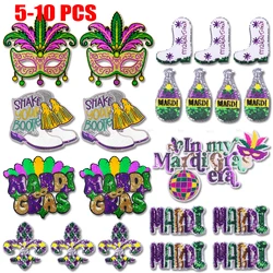 Parches termoadhesivos bordados lentejuelas Cola de Fénix – Mardi Gras