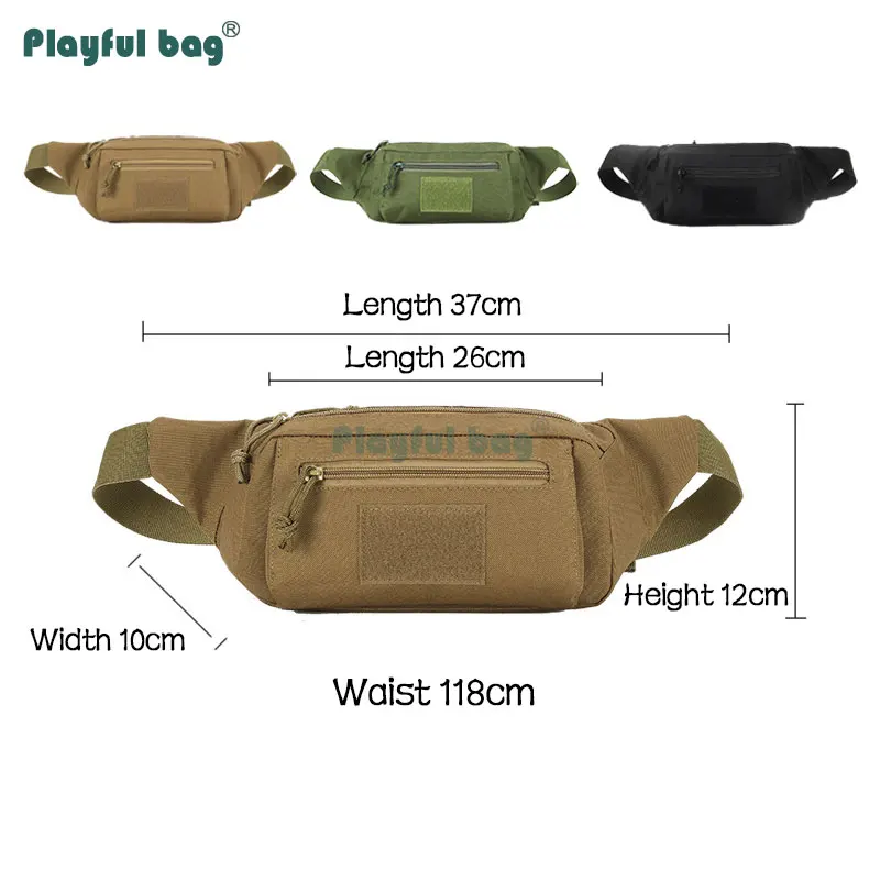 Riñonera para hombre, bolsas de pecho para acampar al aire libre, montaña, almacenamiento portátil, bolsillo para la cintura, riñonera para correr, impermeable, AVA45 - imagen 5