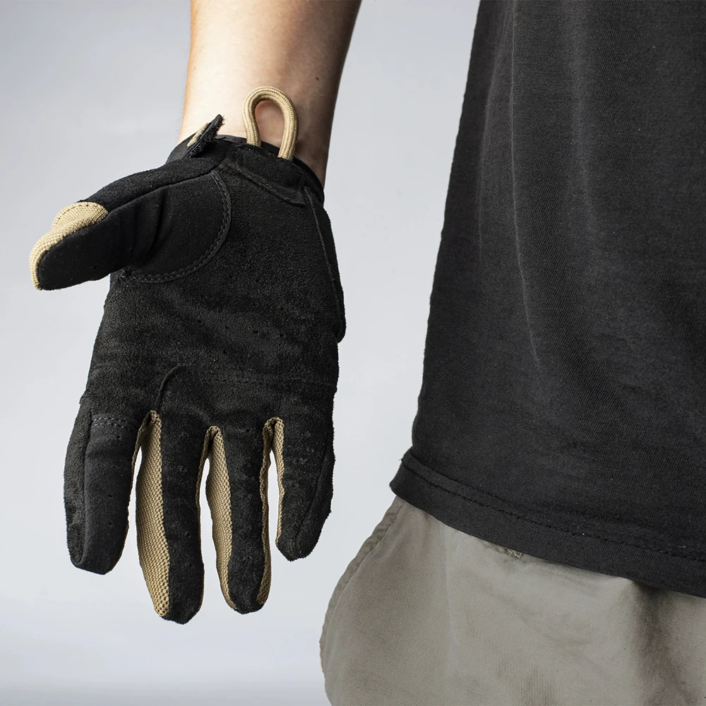 Guantes de tiro tácticos Alpha guantes de dedo completo transpirables ligeros antideslizantes pantalla táctil para acampar al aire libre montar - imagen 5