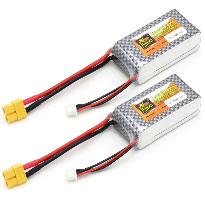 2P battery XT60 plug