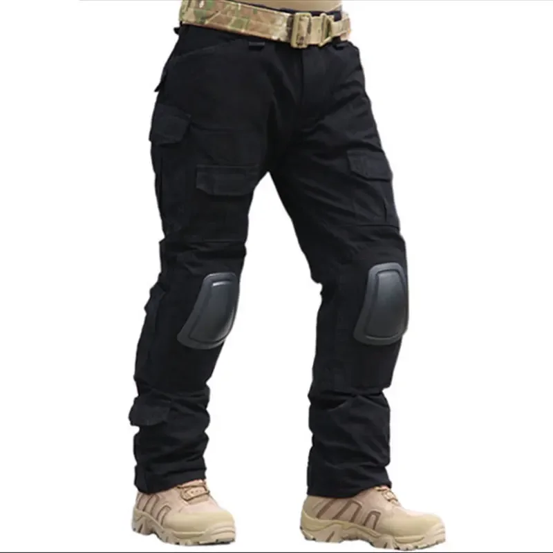 Pantalones de combate G2 Gen 2 BK para hombre, pantalones Cargo de servicio, entrenamiento de caza, ciclismo, senderismo, deportes tácticos al aire libre EM6988 - imagen 3