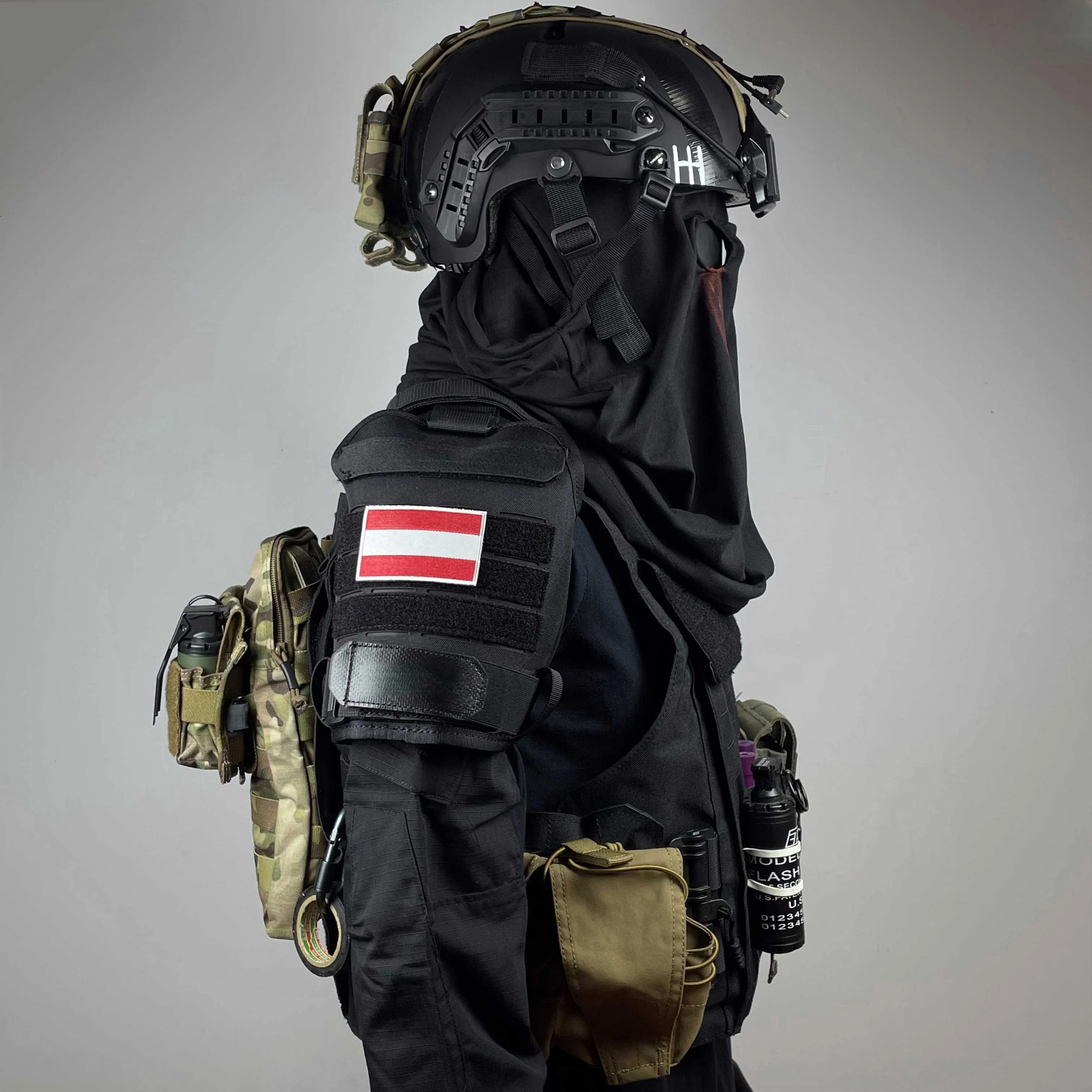 Casco táctico entrenamiento Airsoft réplica Call of Duty - imagen 2