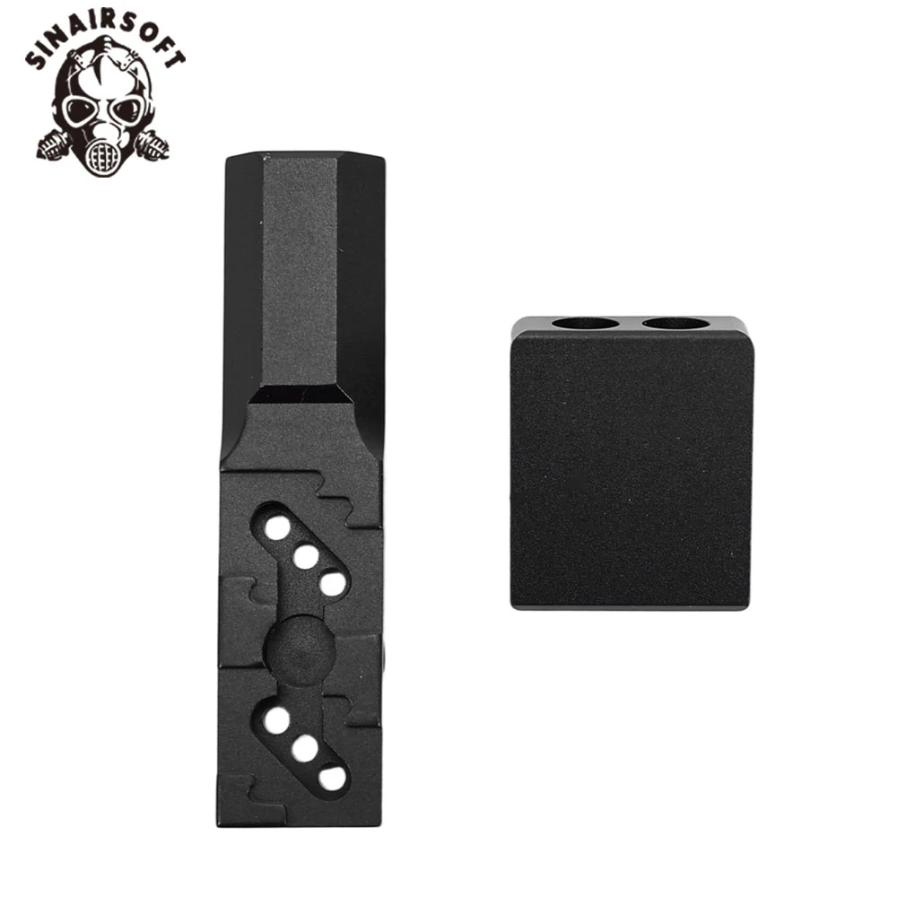 Soporte táctico ARIS serie Surefir M300 M600, montaje de explorador compensado compatible con Mlok Keymod SMR, Base de riel, soporte para linterna de caza - imagen 5